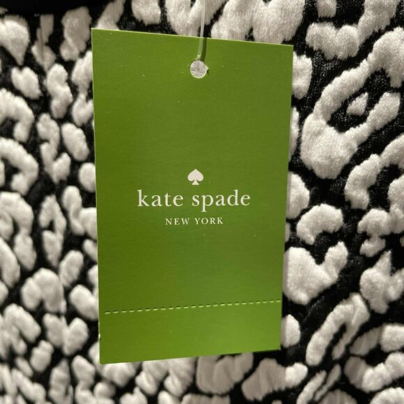 Kate Spade Leopard Jacquard Dress–“Be Daring” Black & White NEW WITH TAGS- Large - Picture 4 of 10